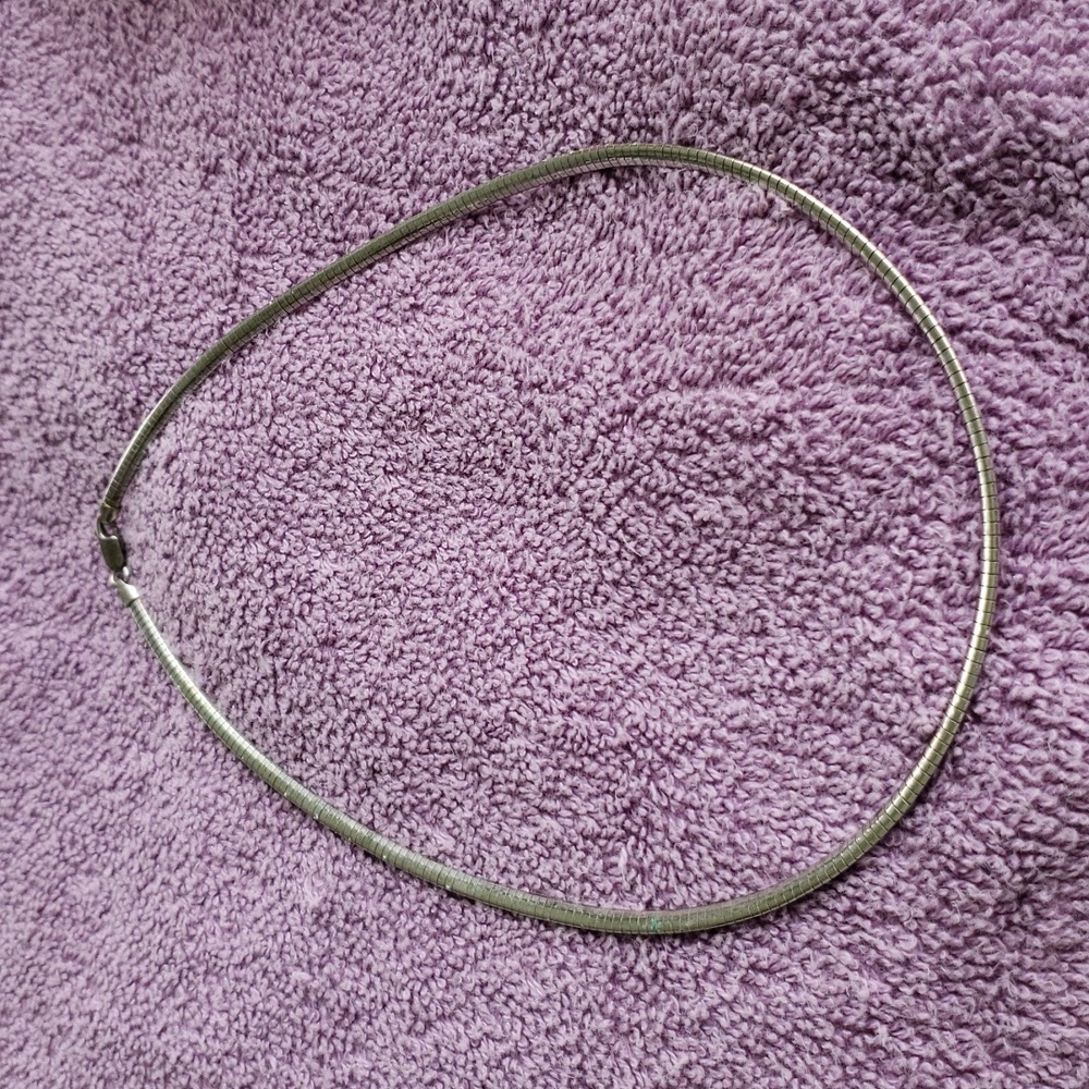Silver necklace